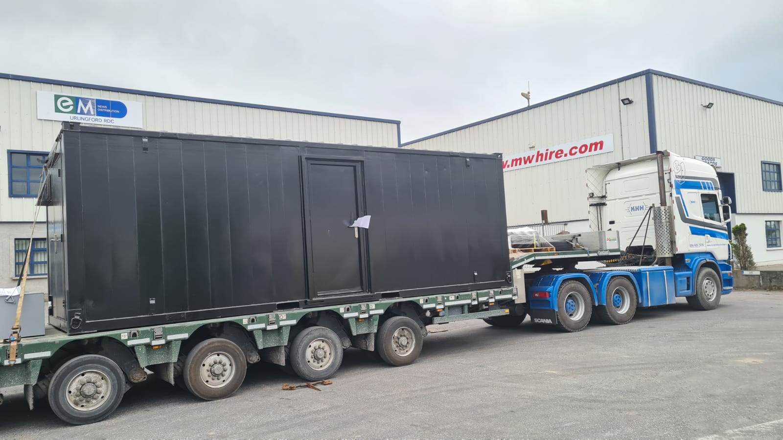 Toilet Block SOLD to a customer in Sweden 